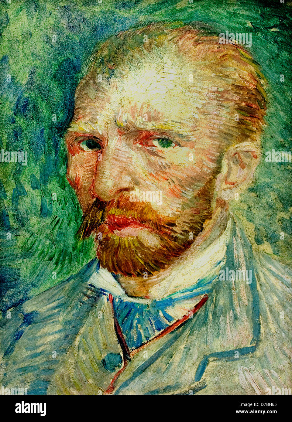 autoportrait-vincent-van-gogh-banque-de-photographies-et-d-images