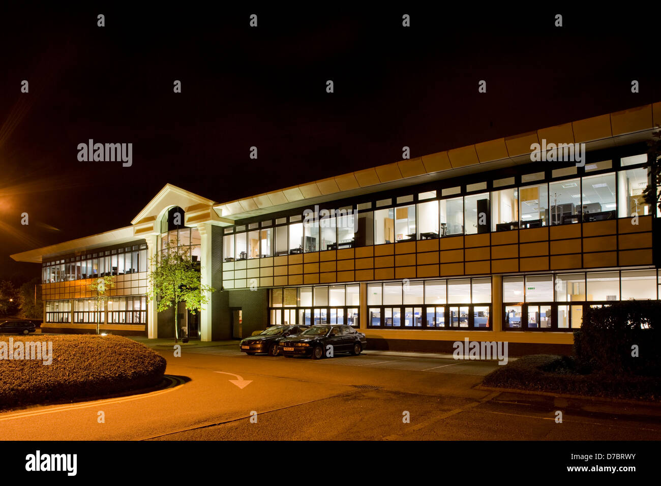 Business Park Camberley Surrey England Banque D'Images