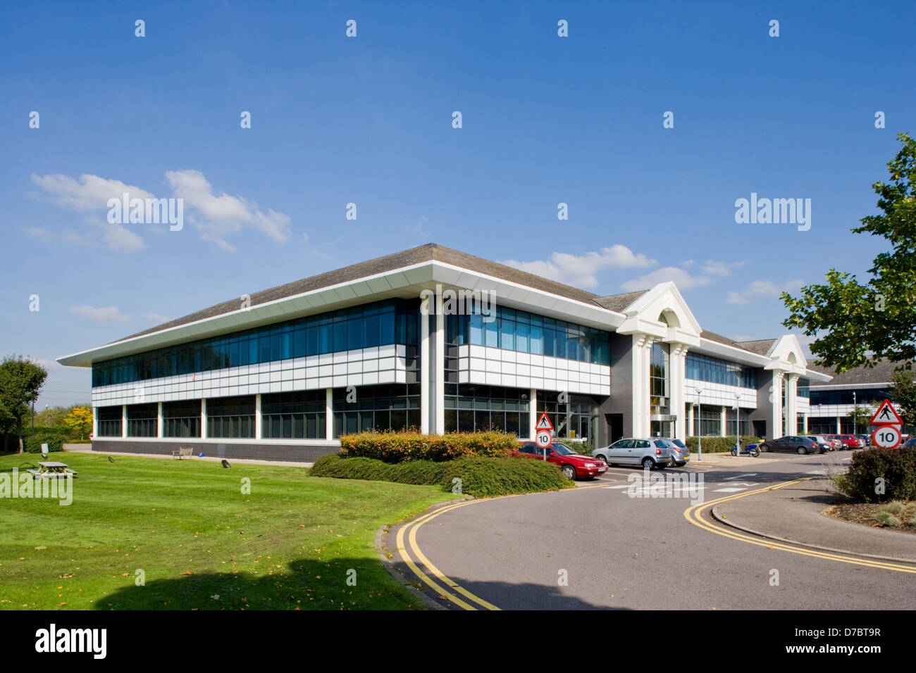 Business Park Camberley Surrey England Banque D'Images