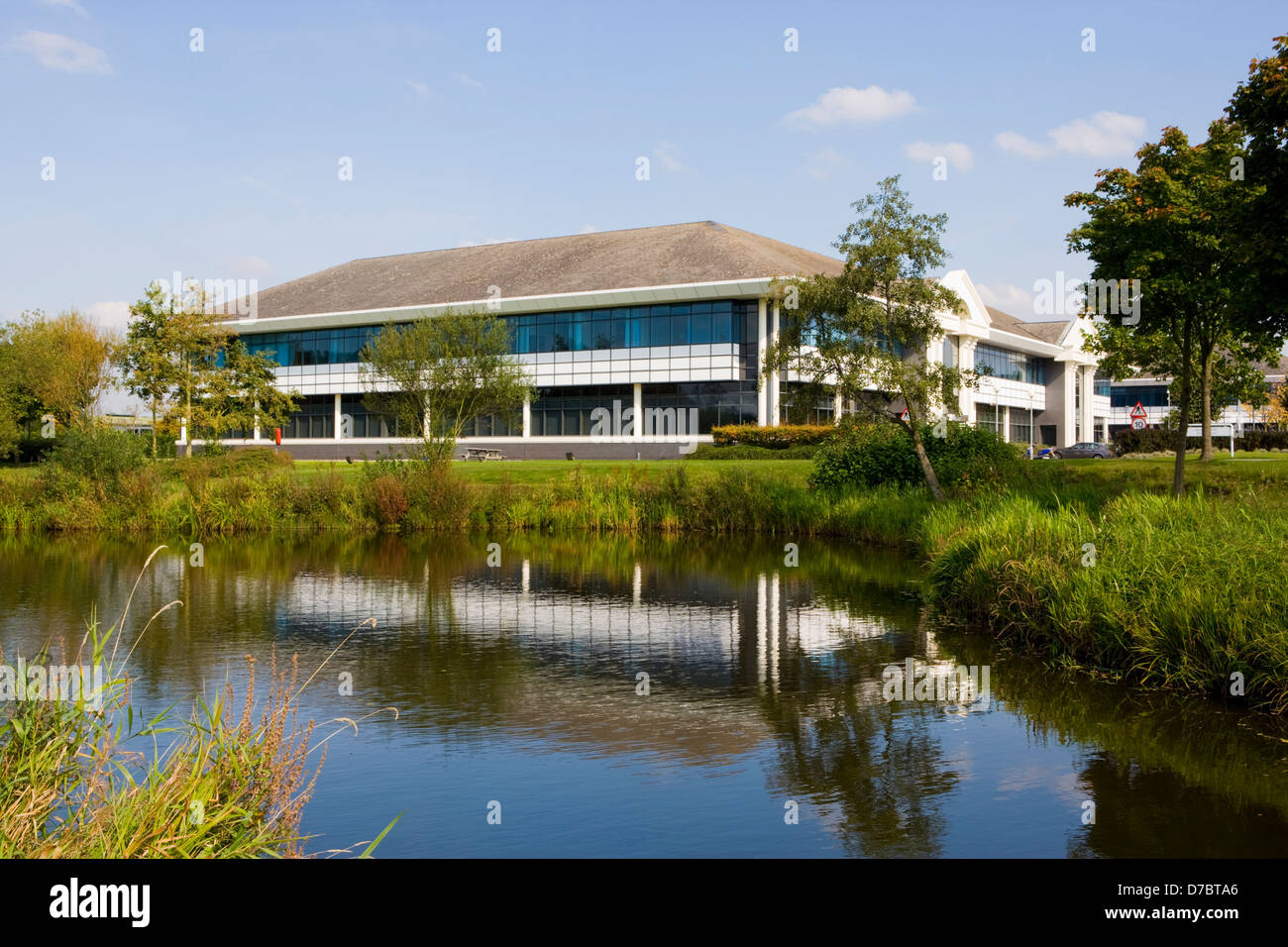 Business Park Camberley Surrey England Banque D'Images