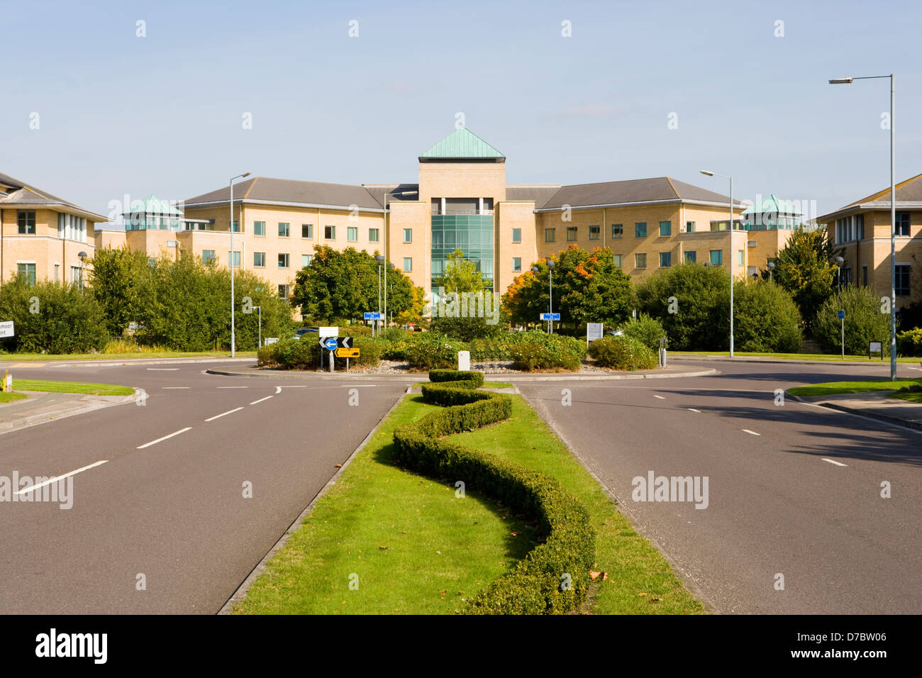 Business Park Camberley Surrey England Banque D'Images