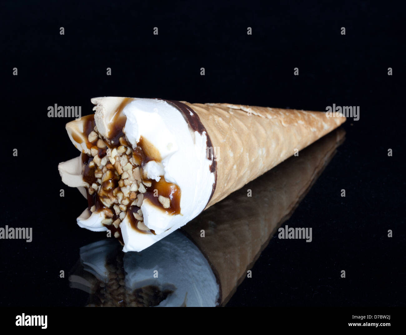 de glace noir et blanc Banque de photographies et d’images à