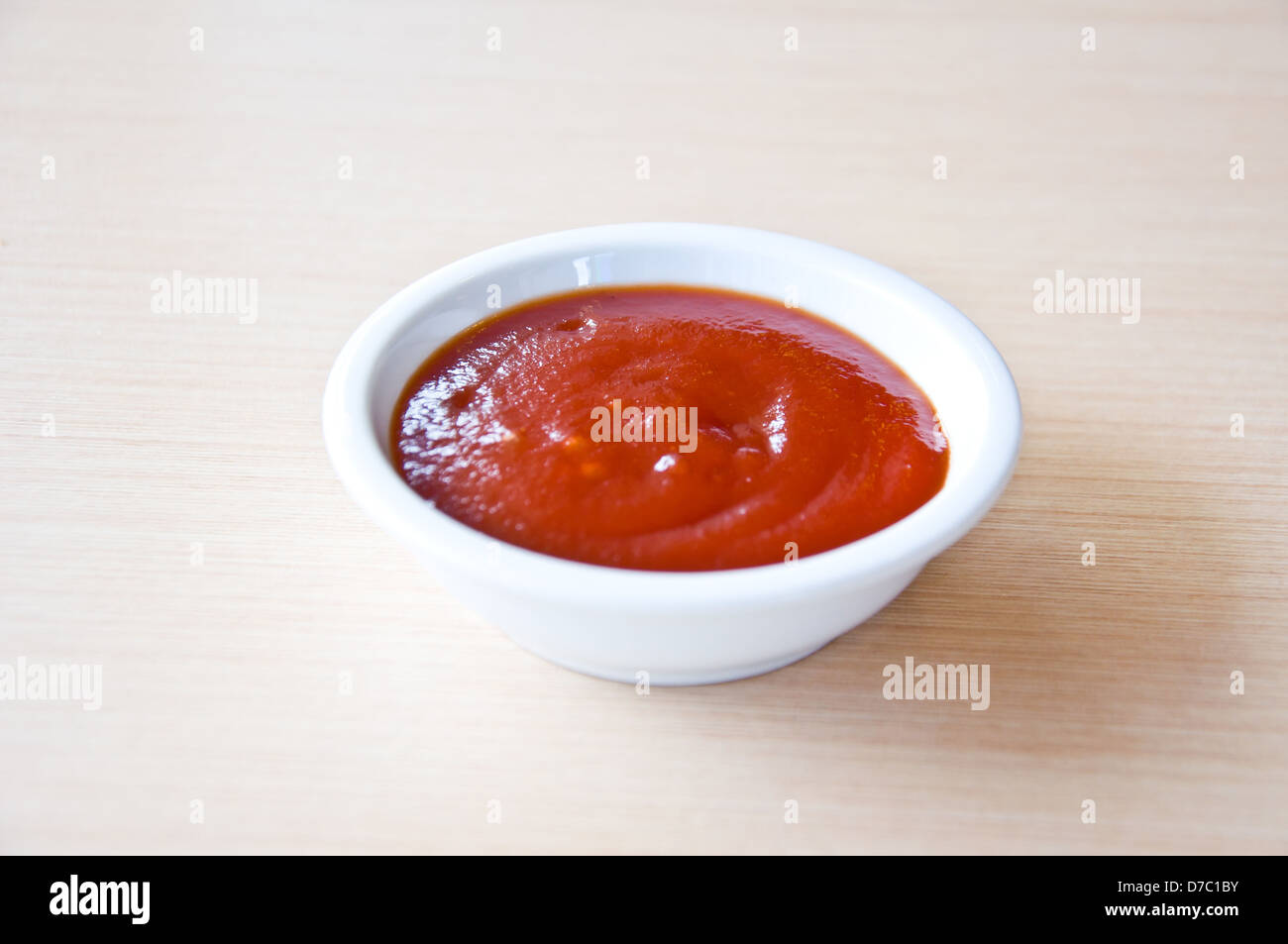 Sauce tomate ingrédients pour l'alimentation Banque D'Images
