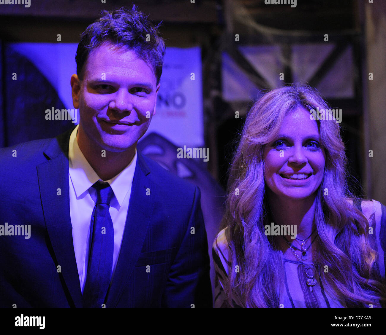 Jim Parrack et Kristen Bauer de la série HBO 'True Blood' apparaissent à la Seminole Coconut Creek casino de Coconut Creek, en Floride Banque D'Images