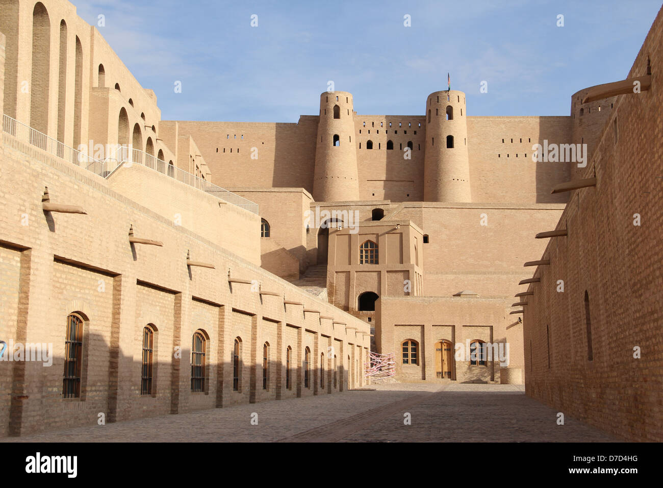 La Citadelle d'Hérat également connu sous le nom de la Citadelle d'Alexandre, et connu localement sous le nom de Qala Ikhtyaruddin Banque D'Images