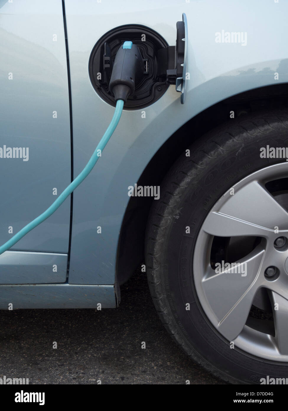 Station de recharge pour voitures électriques Banque D'Images