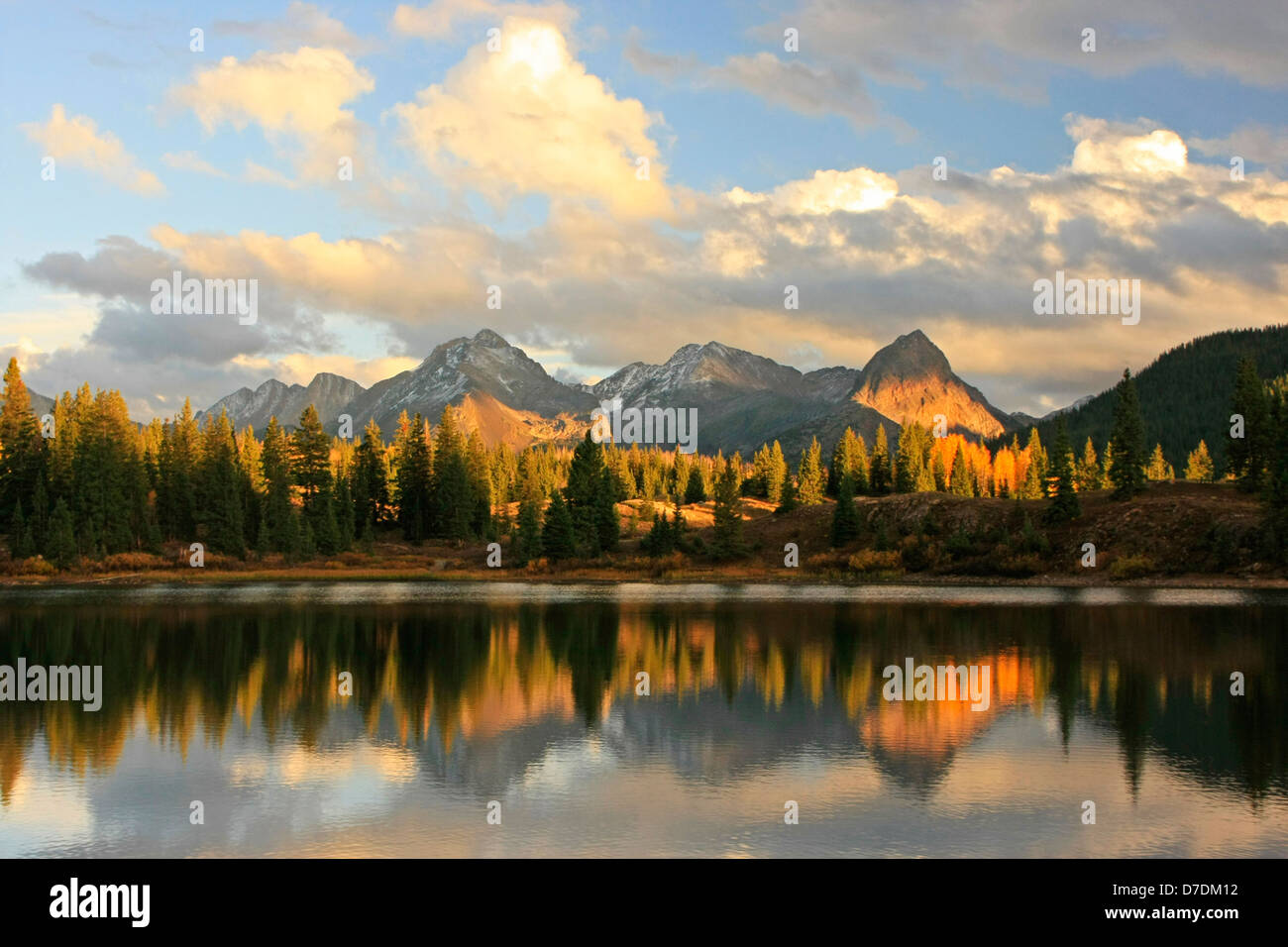 Scenic le long de molas Pass, Colorado, USA Banque D'Images