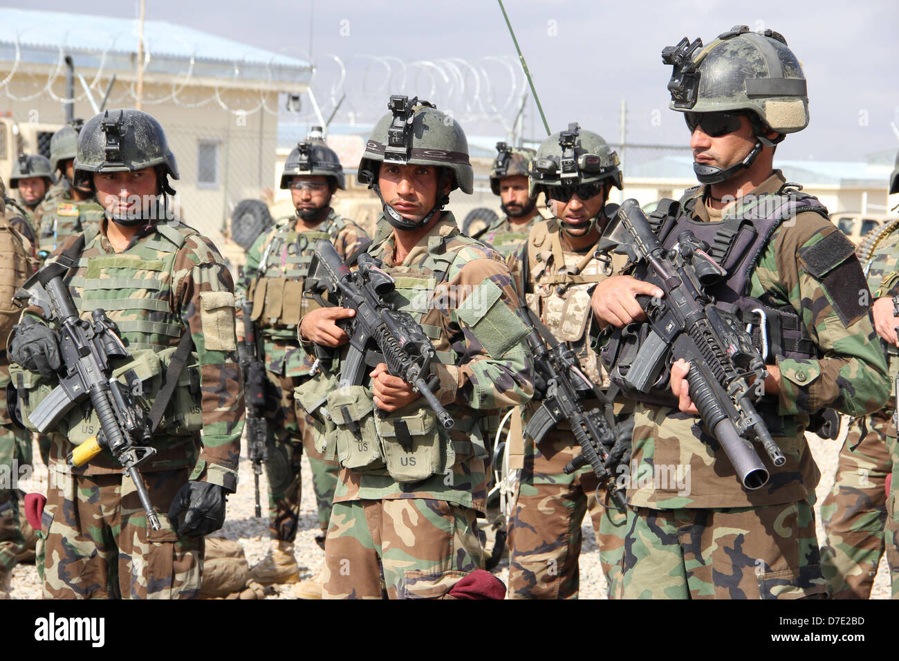 Zone ouest unité de commandos afghans, des opérations spéciales sont effectuées l'nightlyThis est très efficace dans l'obtention Banque D'Images