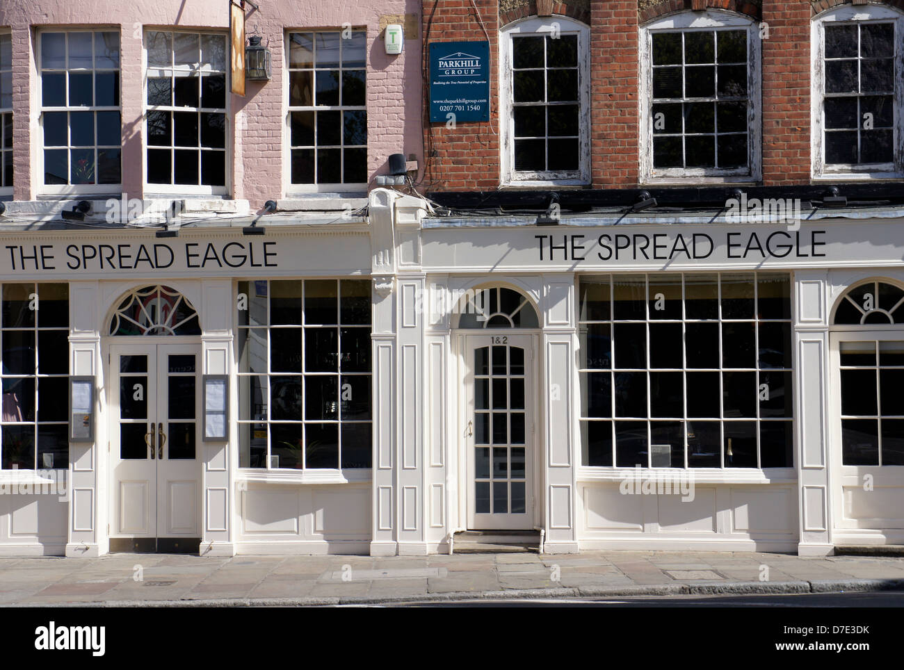 Le Spread Eagle pub, Greenwich, London, England Banque D'Images