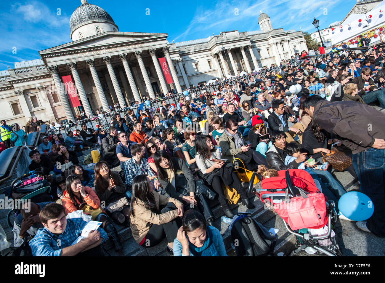 Matsuri Japon 2012, Trafalgar Square, Londres, Royaume-Uni Banque D'Images