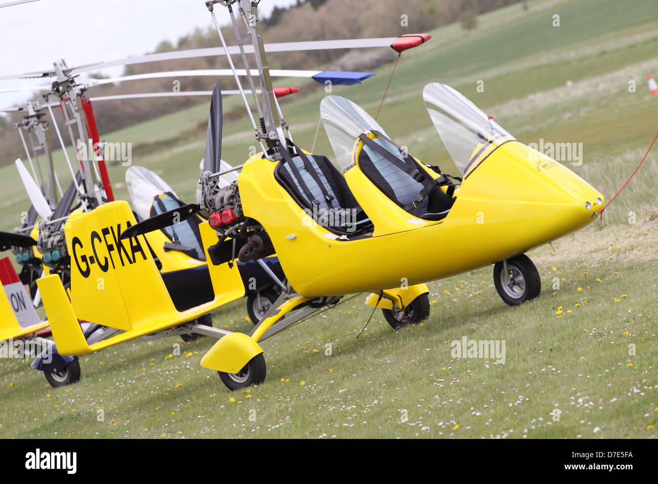 Auto-Gyro allemand conçu Gyrocopter Gmbh siège deux MTOsport autogire gyro Banque D'Images