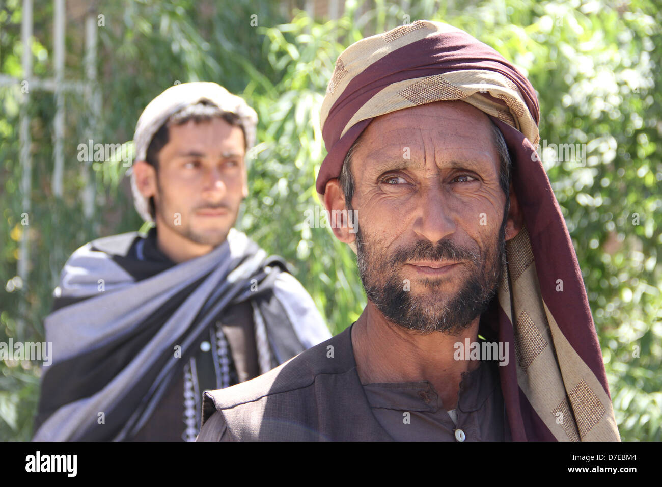 Les militants talibans inscrivez-vous processus de paix au Cœur province Banque D'Images