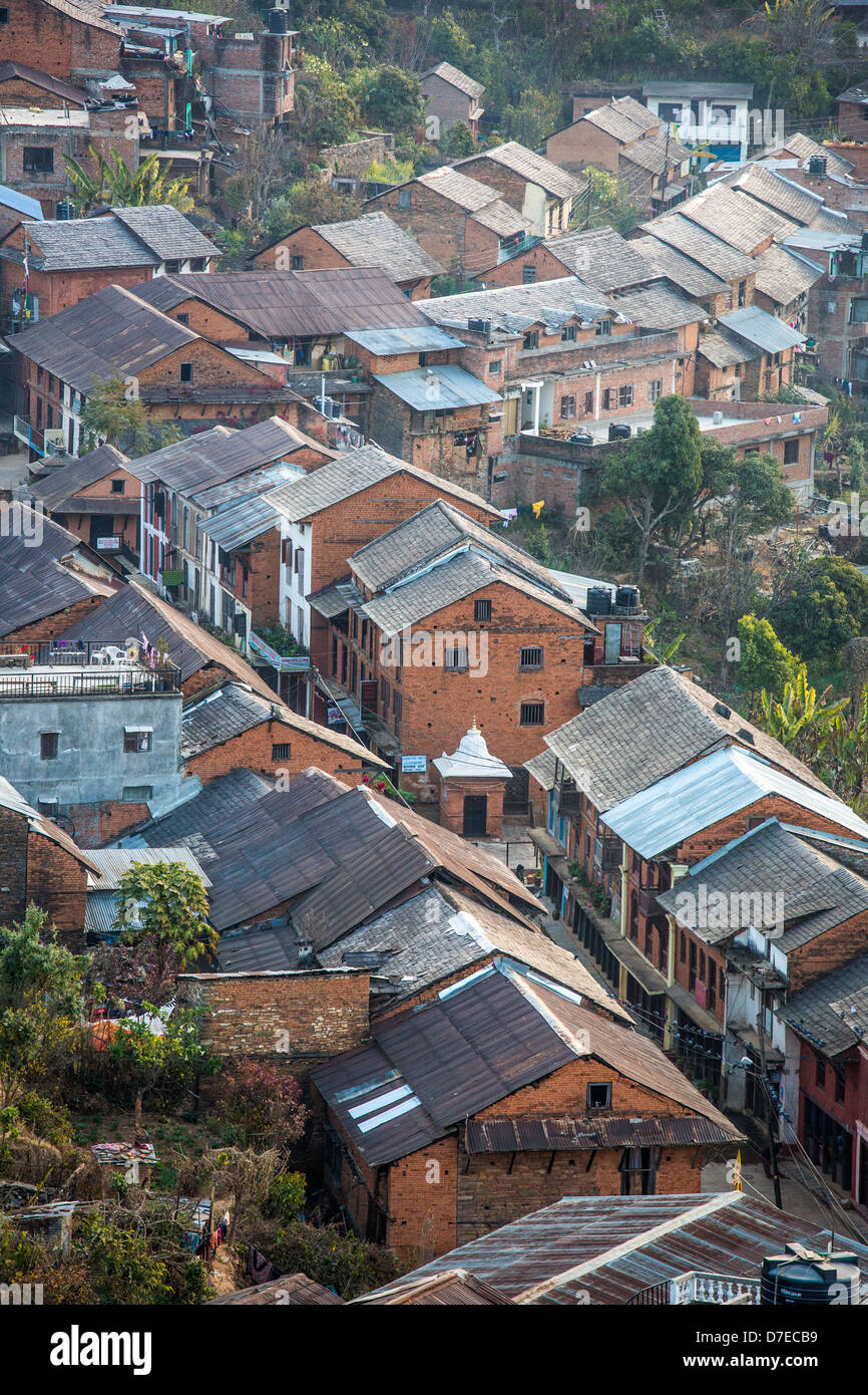 Bandipur, Népal Banque D'Images