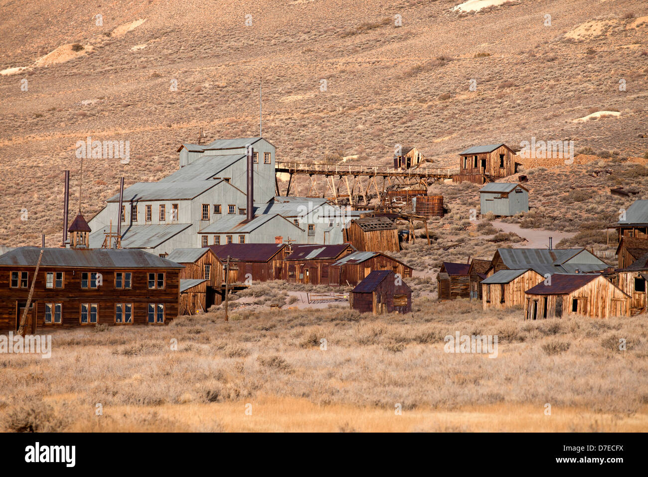 Bodie, ville fantôme de Californie, États-Unis d'Amérique, USA Banque D'Images
