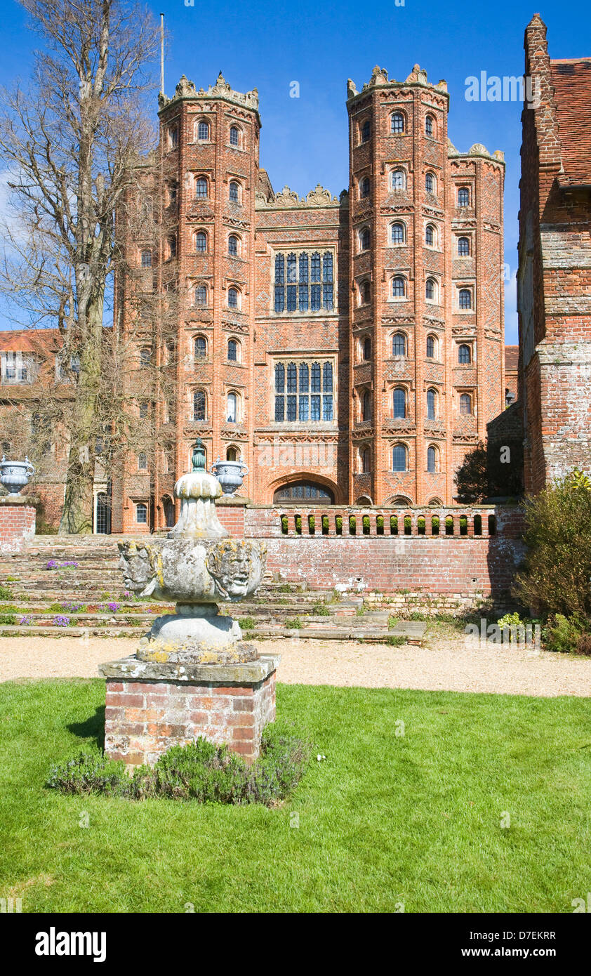 Layer Marney, Essex, Angleterre le plus haut dans le pays gatehouse Tudor Banque D'Images