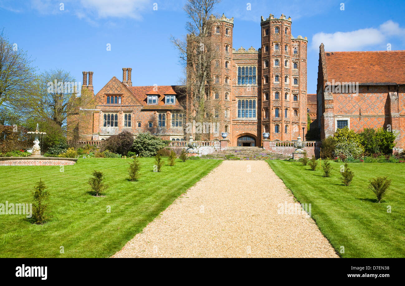 Layer Marney, Essex, Angleterre le plus haut dans le pays gatehouse Tudor Banque D'Images