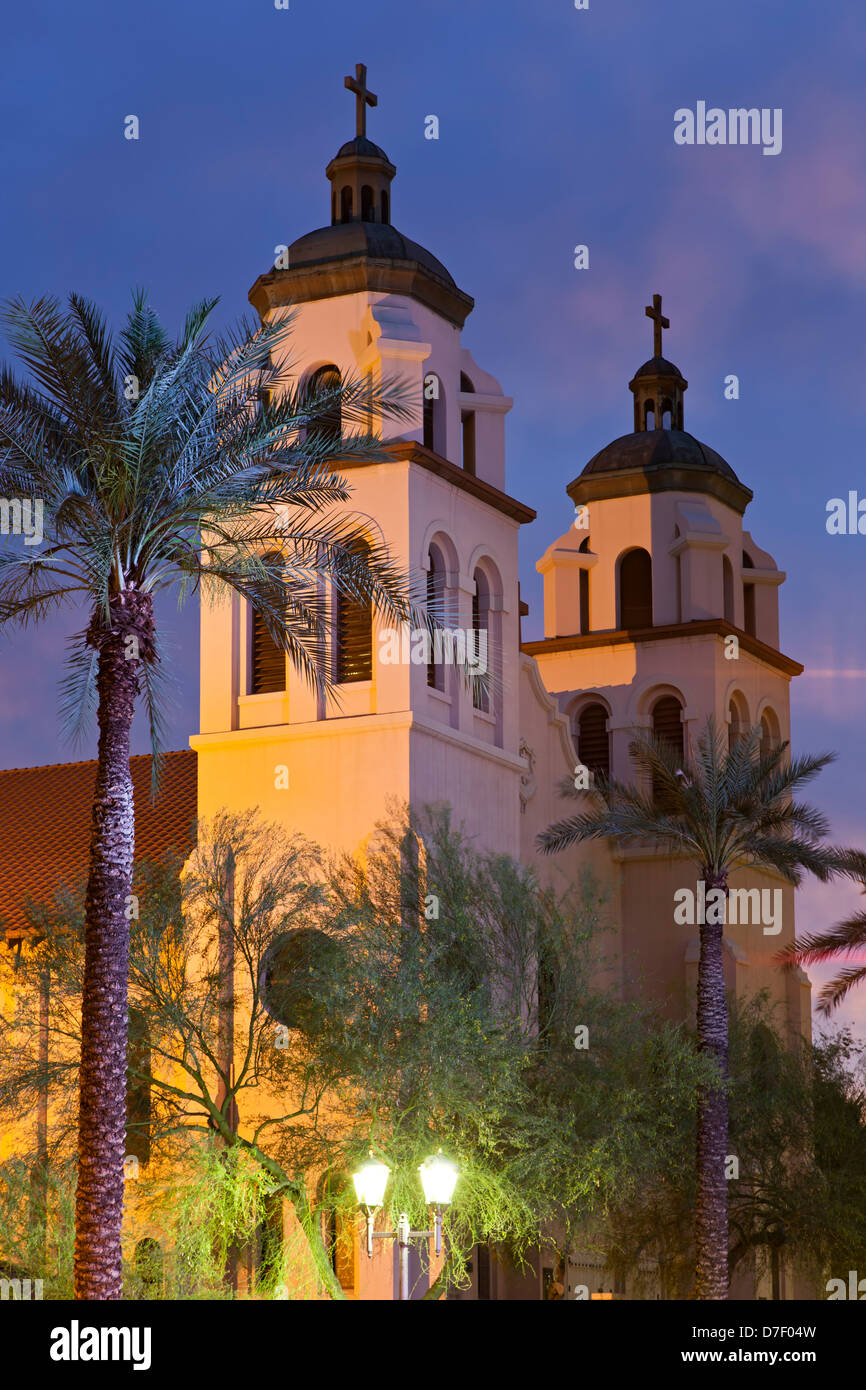 La basilique Sainte-Marie, Phoenix, Arizona, USA Banque D'Images
