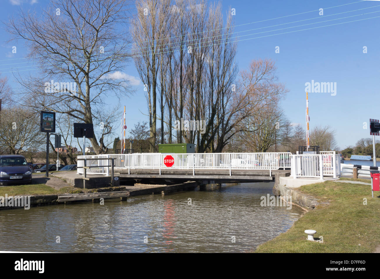 Pont tournant de voie de crabtree Banque de photographies et d’images à haute résolution Alamy