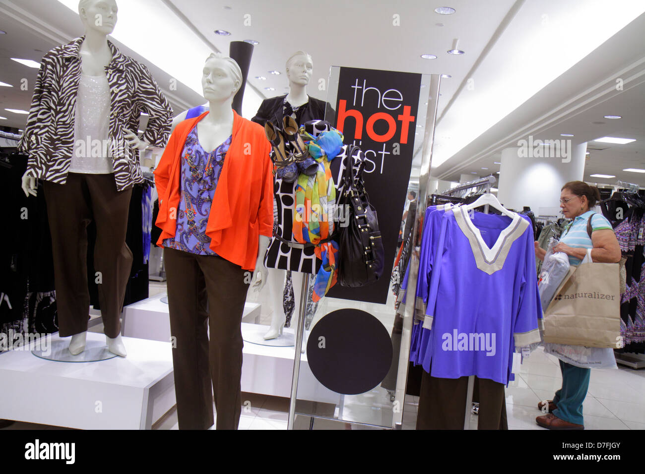 Macy's department store interior miami Banque de photographies et d