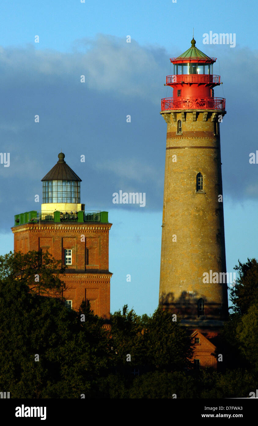 Allemagne, mer Baltique, Rügen, Ruegen, le cap Arkona, lighthouse Banque D'Images