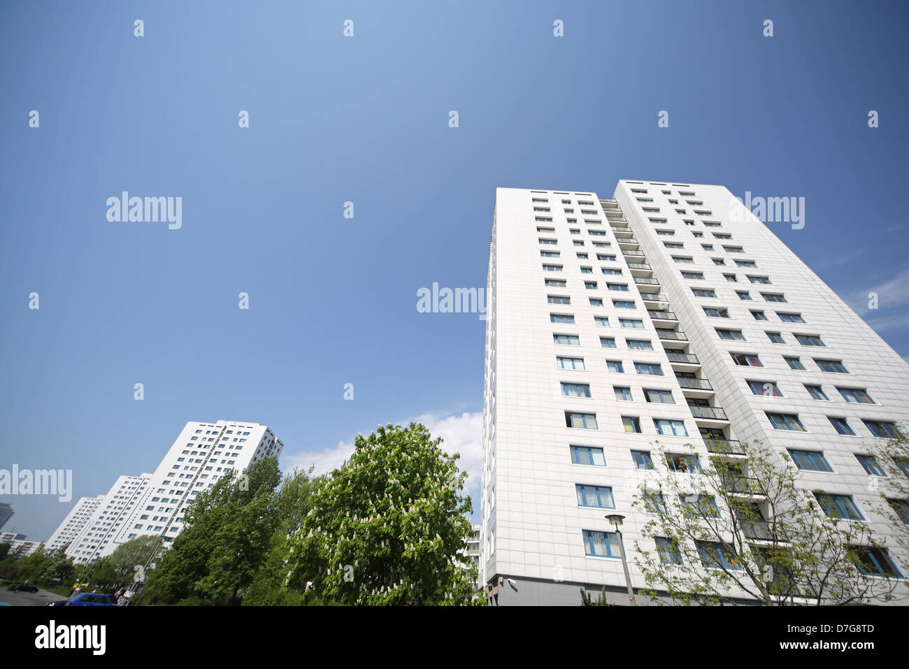 Marzahn Berlin Hellersdorf Banque D'Images