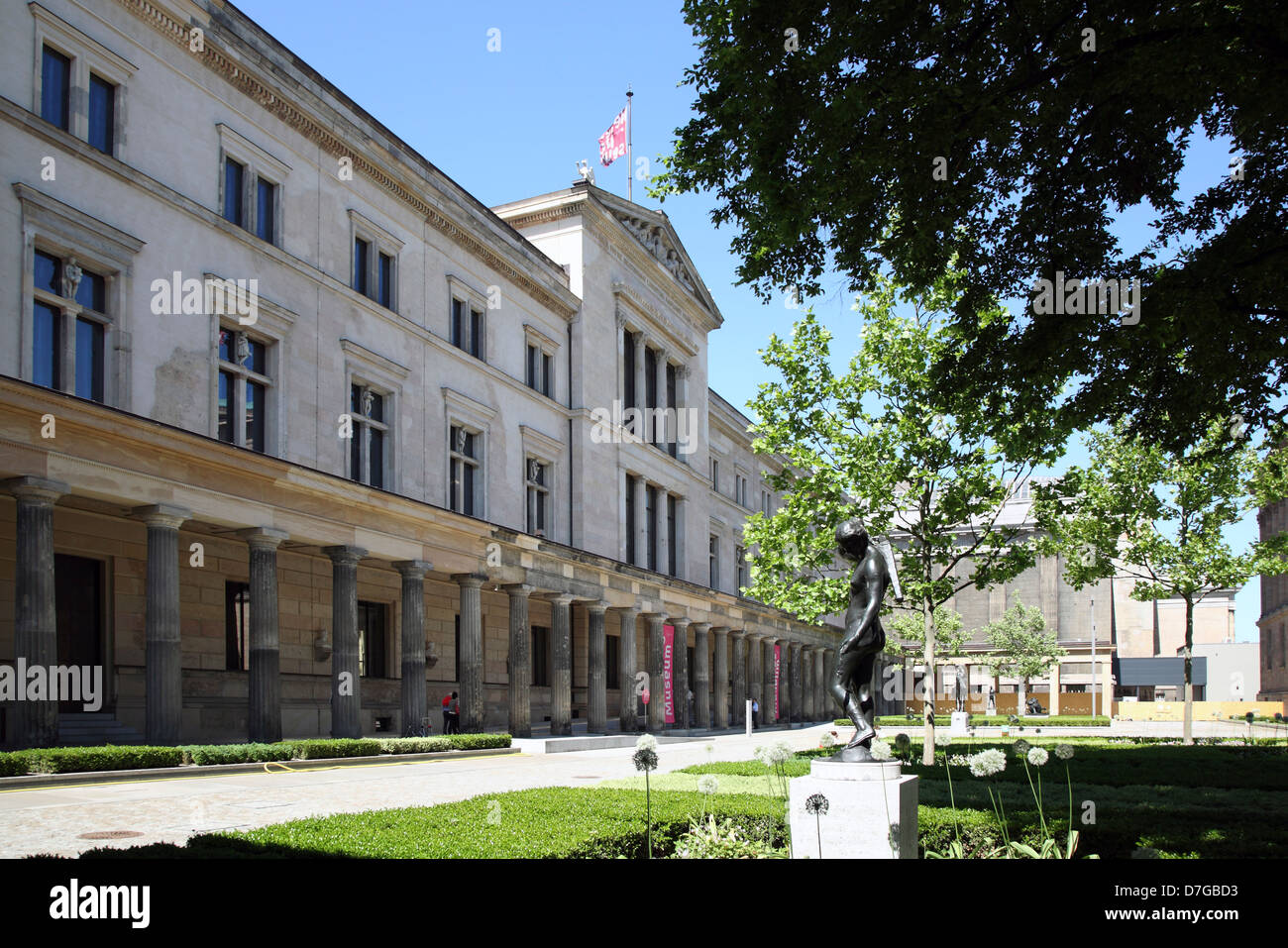Le nouveau Musée de Berlin Mitte Banque D'Images