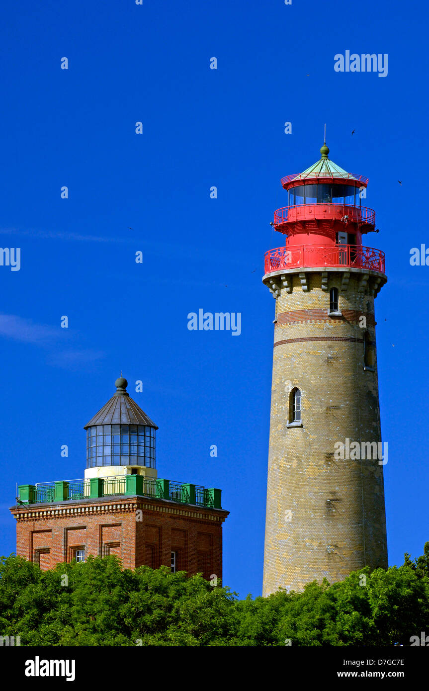Allemagne, Bavière, île de Rügen, le cap Arkona, phare, les phares Banque D'Images