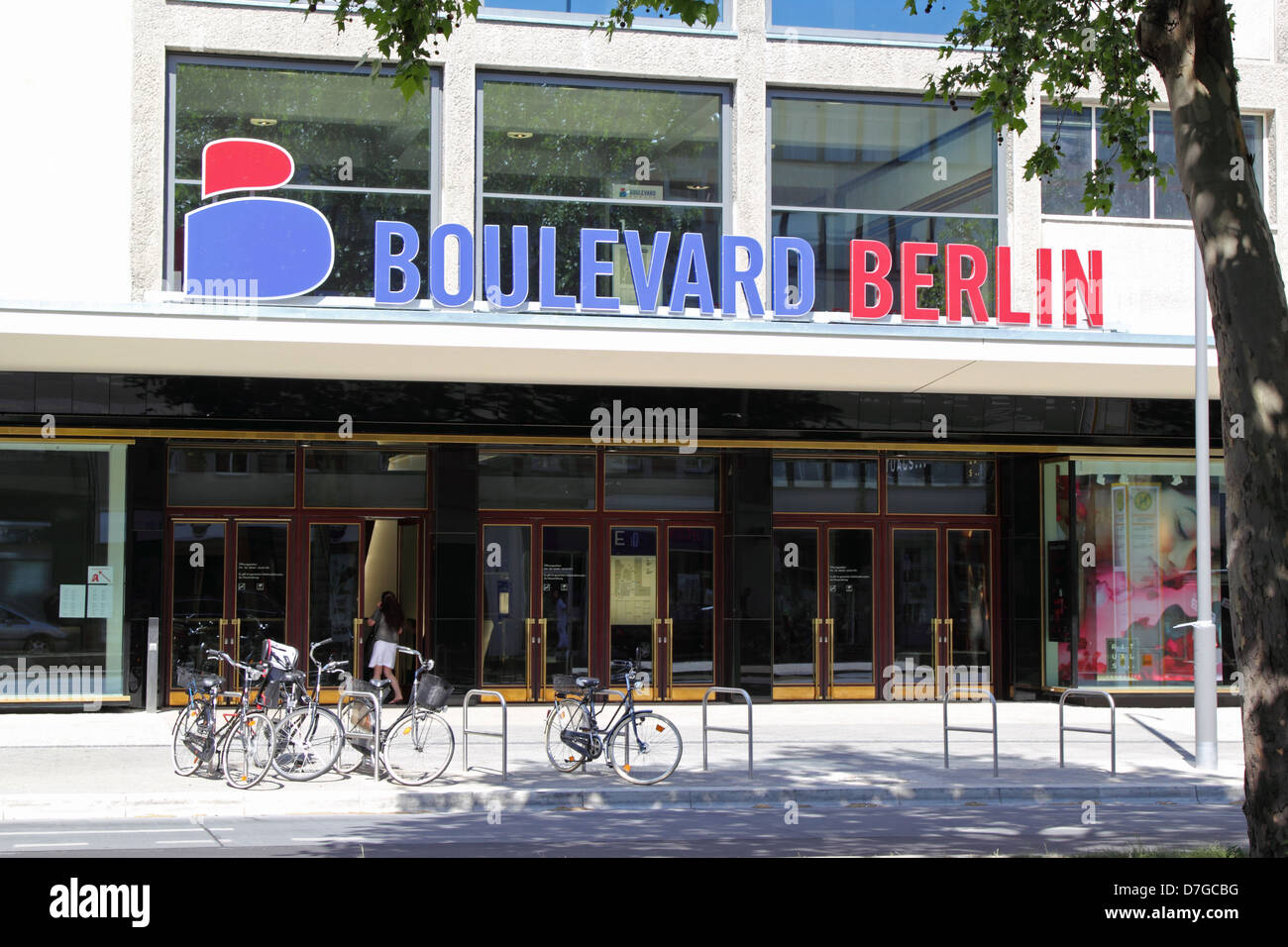 Boulevard Berlin Steglitz Berlin Shopping Centre Banque D'Images