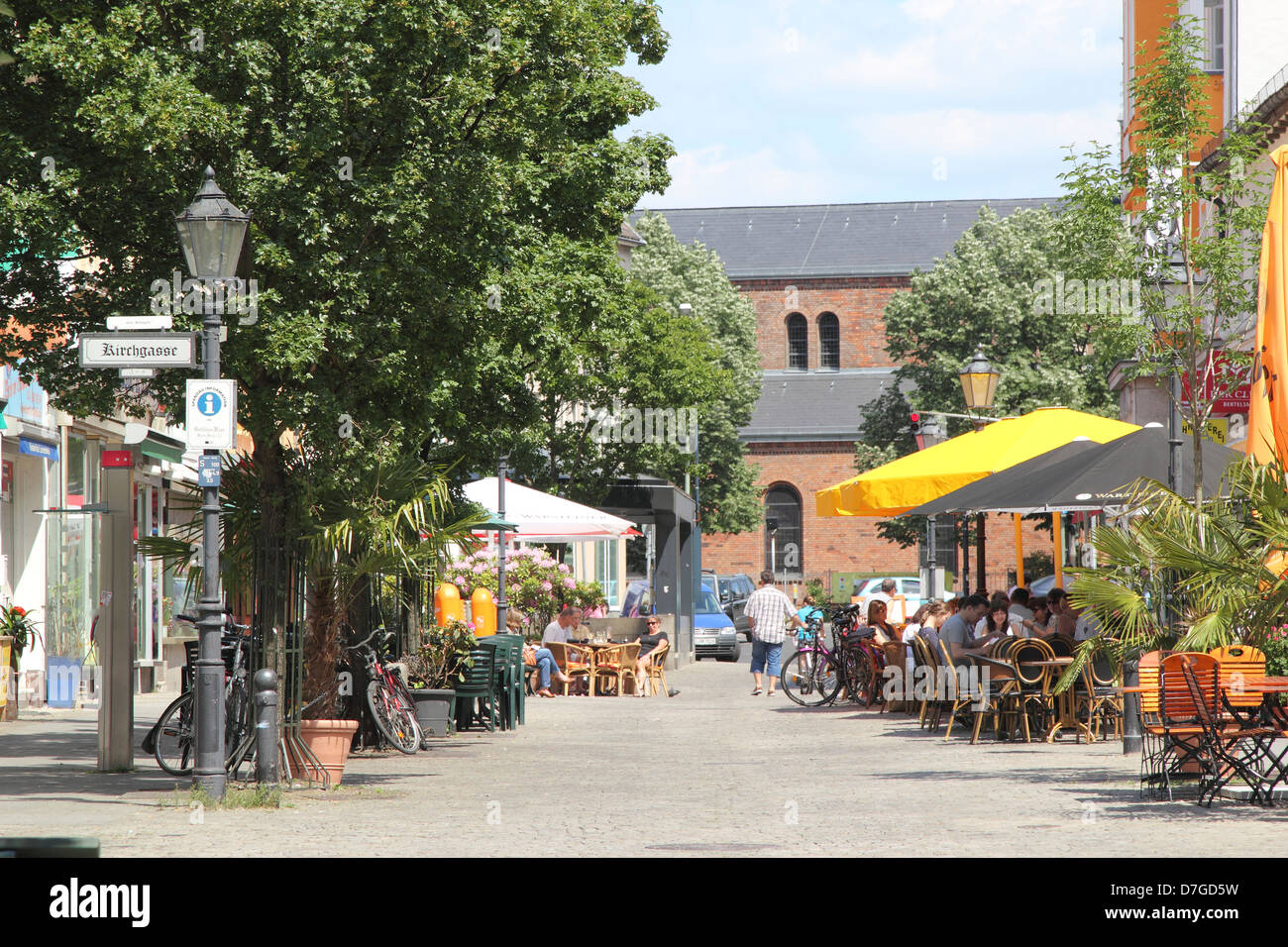 La vieille ville de Spandau Berlin Banque D'Images