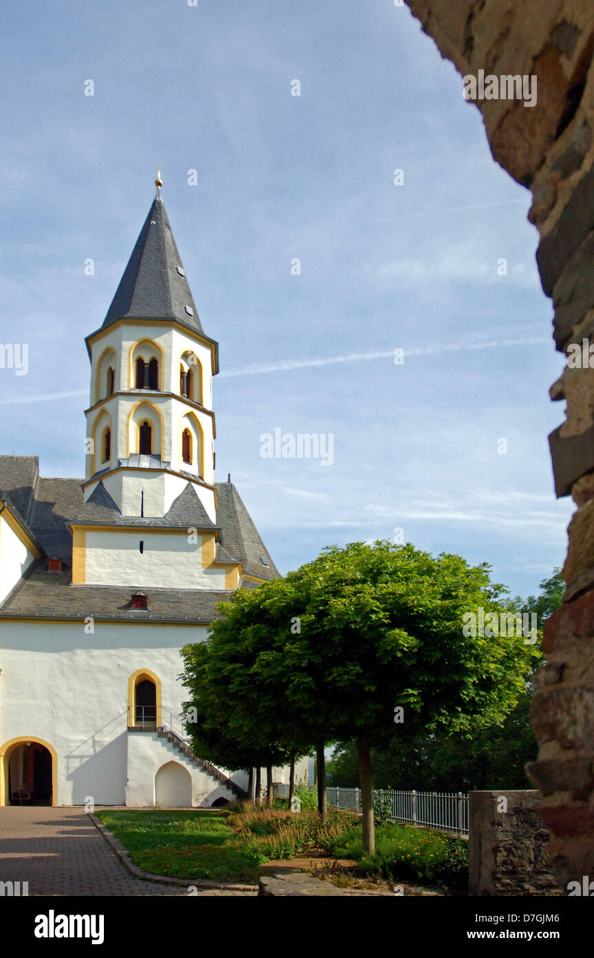 Monastère d'Arnstein, Allemagne, Rhénanie-Palatinat Banque D'Images