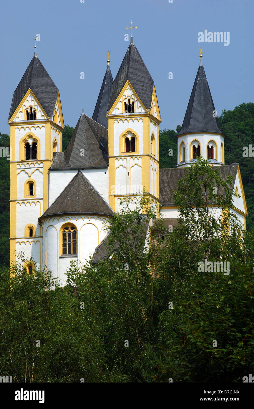 Monastère d'Arnstein, Allemagne, Rhénanie-Palatinat Banque D'Images