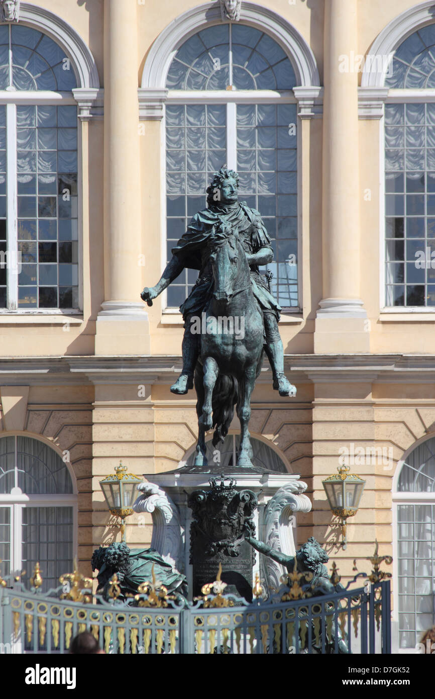 Le Château Charlottenburg Berlin Der Große Kurfürst Friedrich Wilhelm Banque D'Images