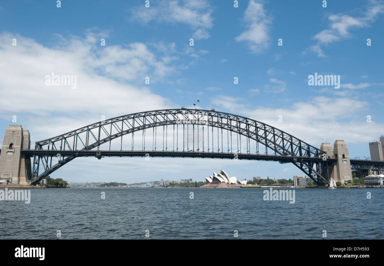 Sydney Harbour Bridge Banque D'Images