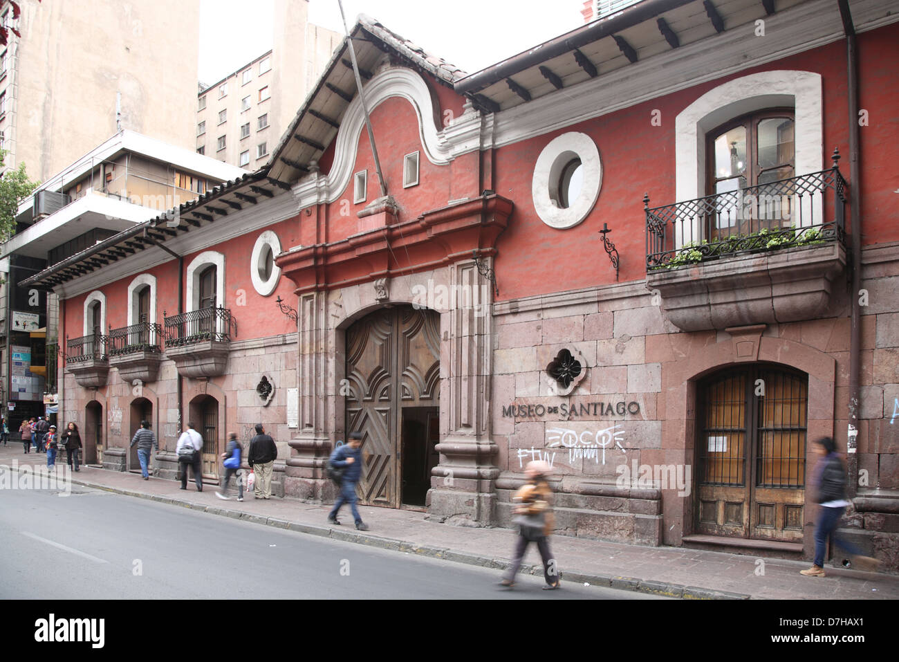 Santiago de Chili Museo de musée de Santiago Banque D'Images