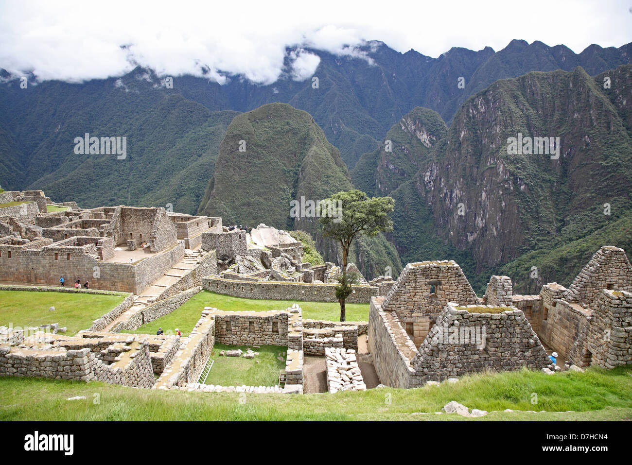 Pérou Machu Picchu Machu Picchu Machu Picchu Banque D'Images