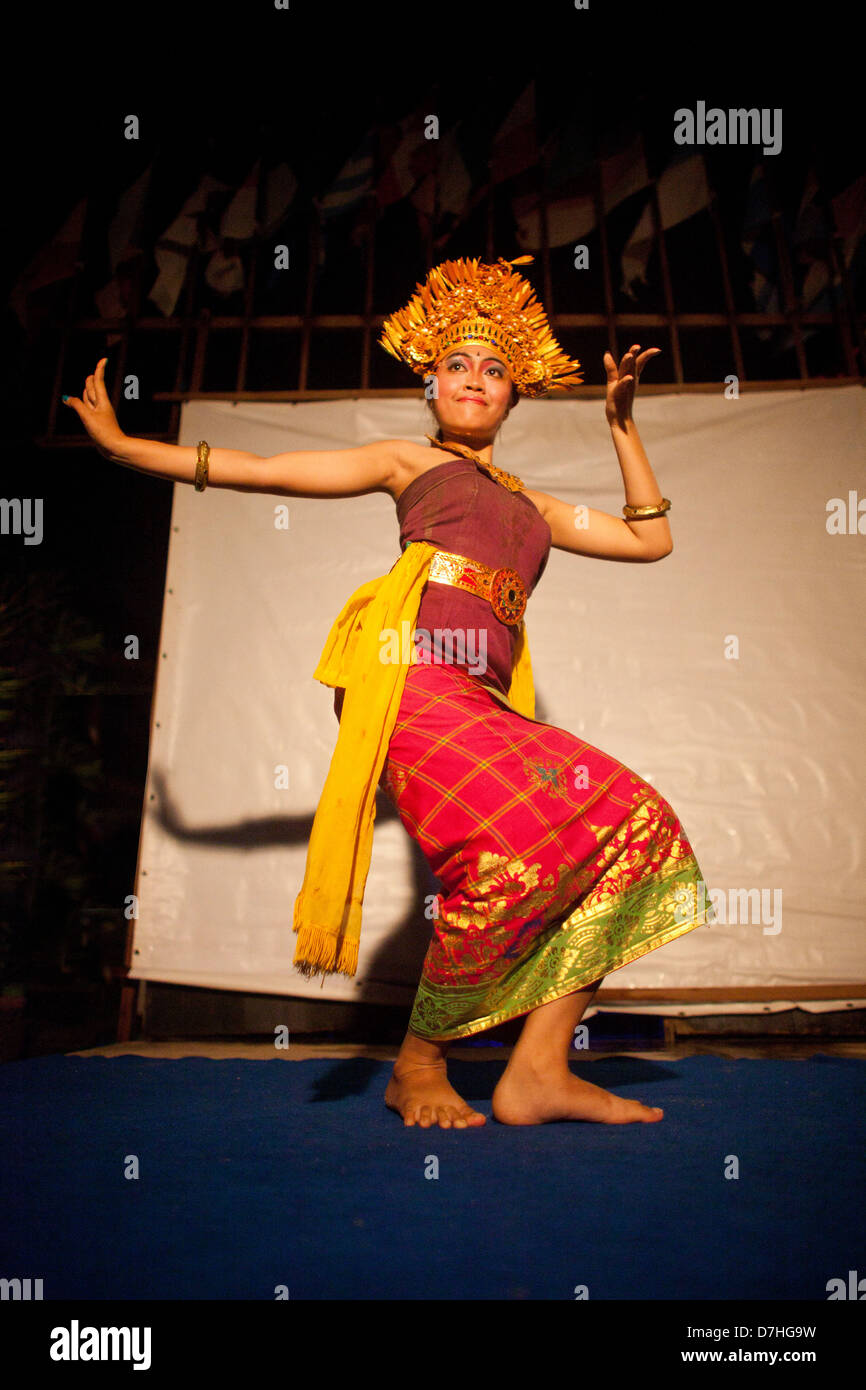 Danse traditionnelle à Bali Banque D'Images