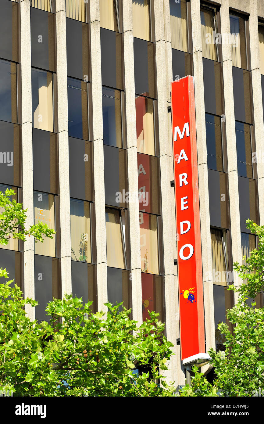 Entreprises, signes, noms d'entreprise, logo, Maredo Banque D'Images