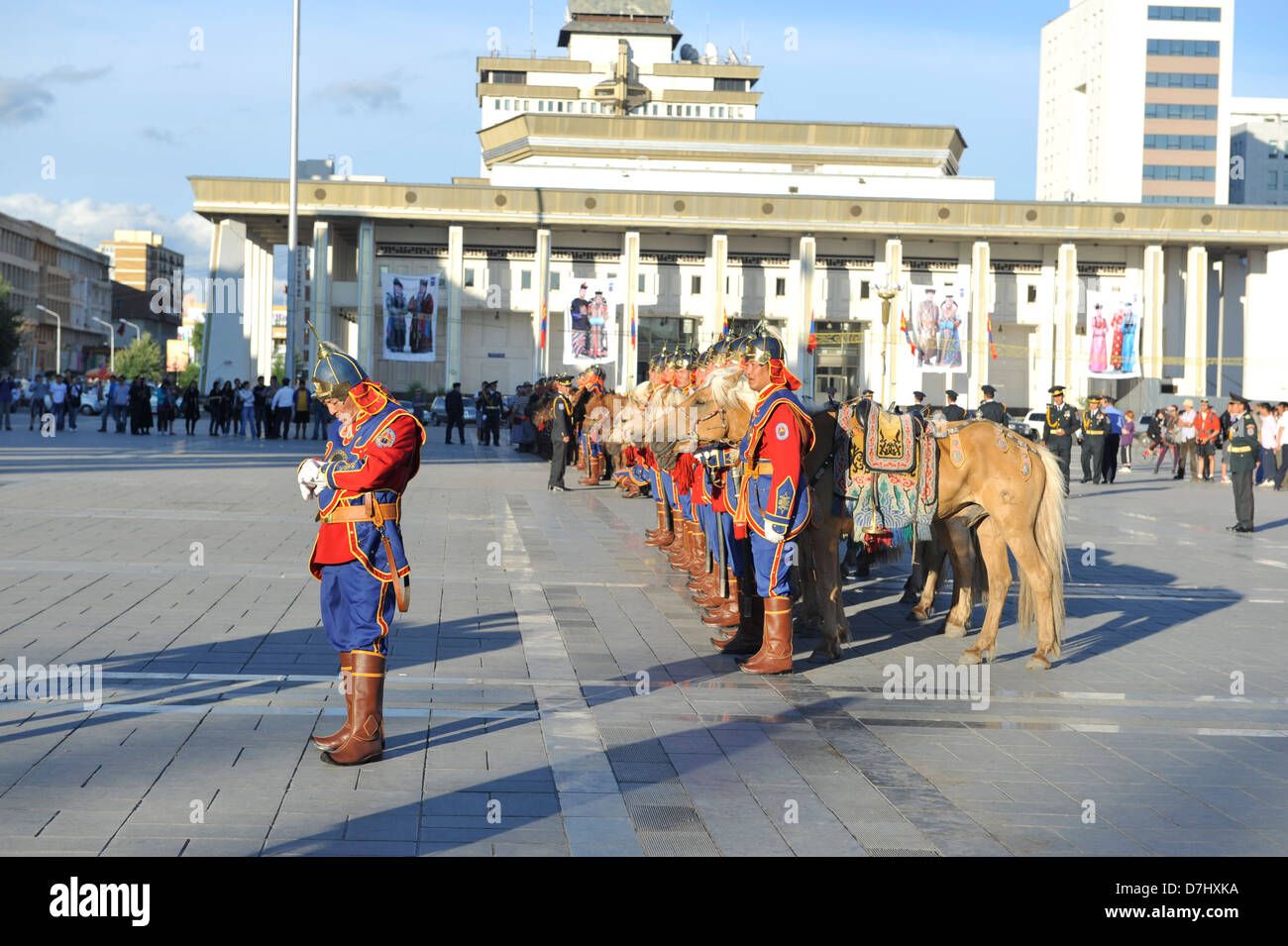 Naadam festival Banque D'Images