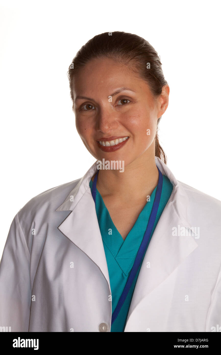 Portrait de femme professionnel de la santé. Banque D'Images