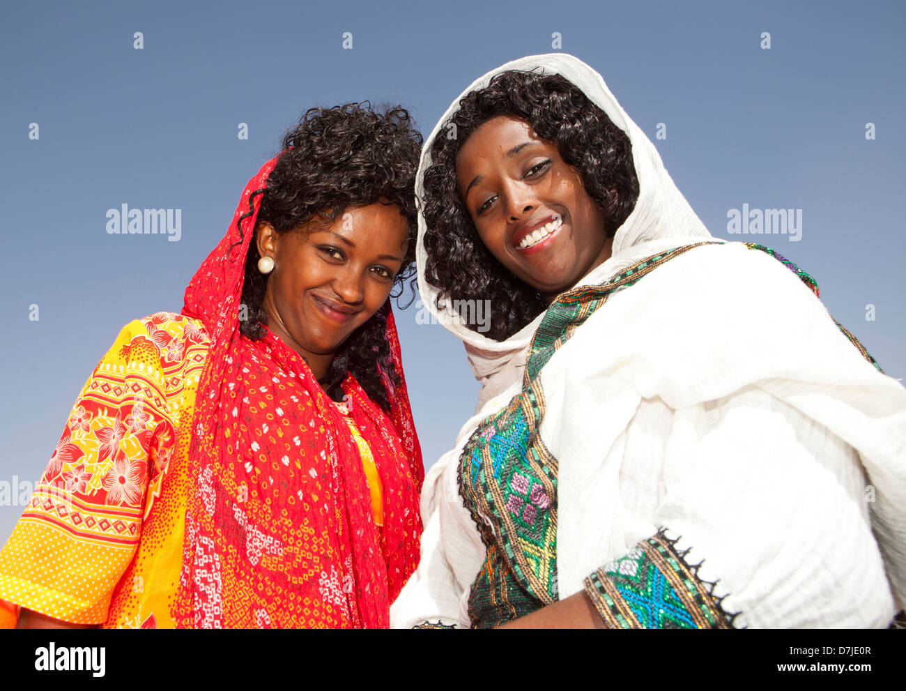 Danseurs éthiopiens Banque D'Images