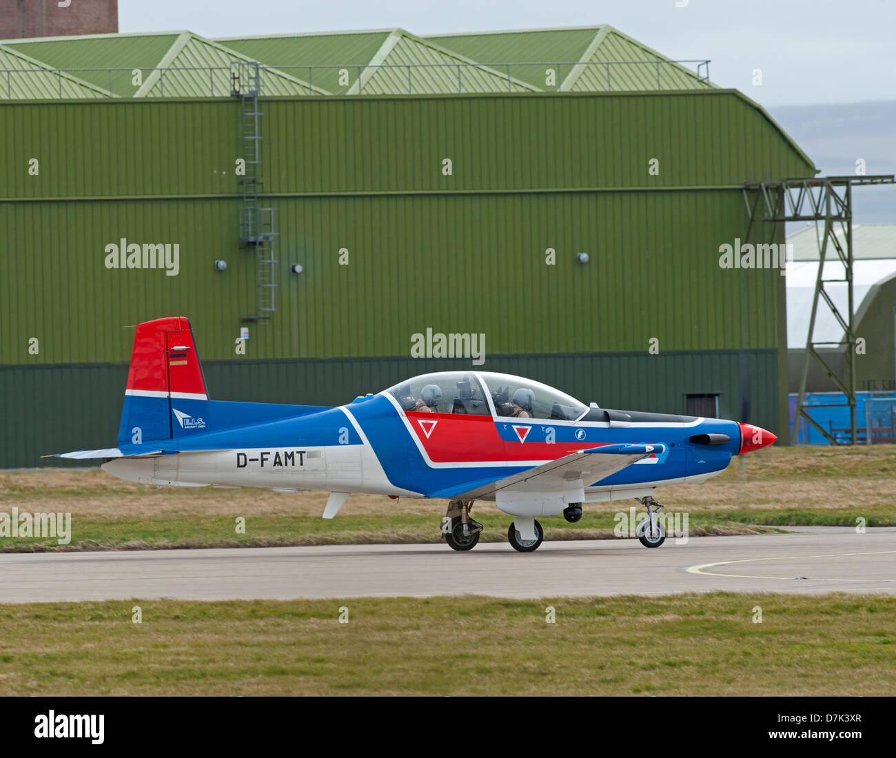 Avions EIS Pilatus PC-9B Banque D'Images