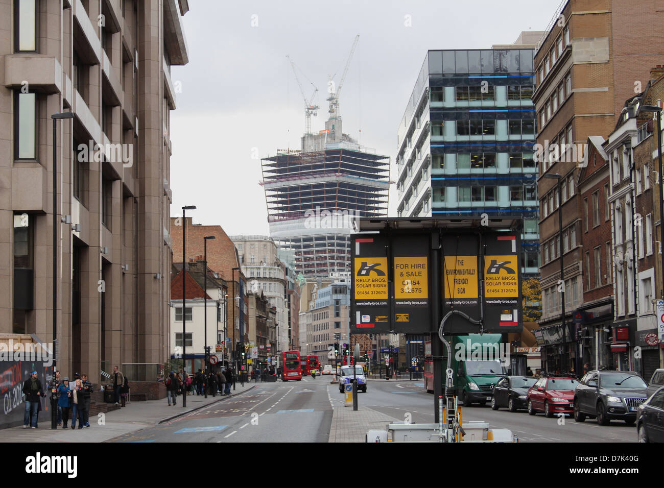 20 de Fenchurch Street, London Aldgate Banque D'Images