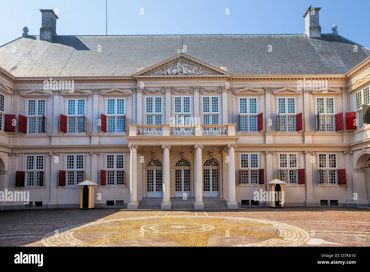 Palais de Noordeinde, La Haye, Hollande méridionale, Pays-Bas Banque D'Images