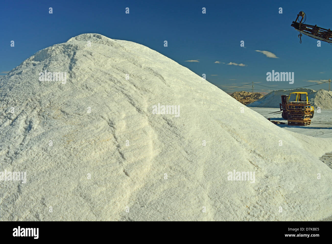 Chott el Djerid, au sud de la Tunisie Banque D'Images