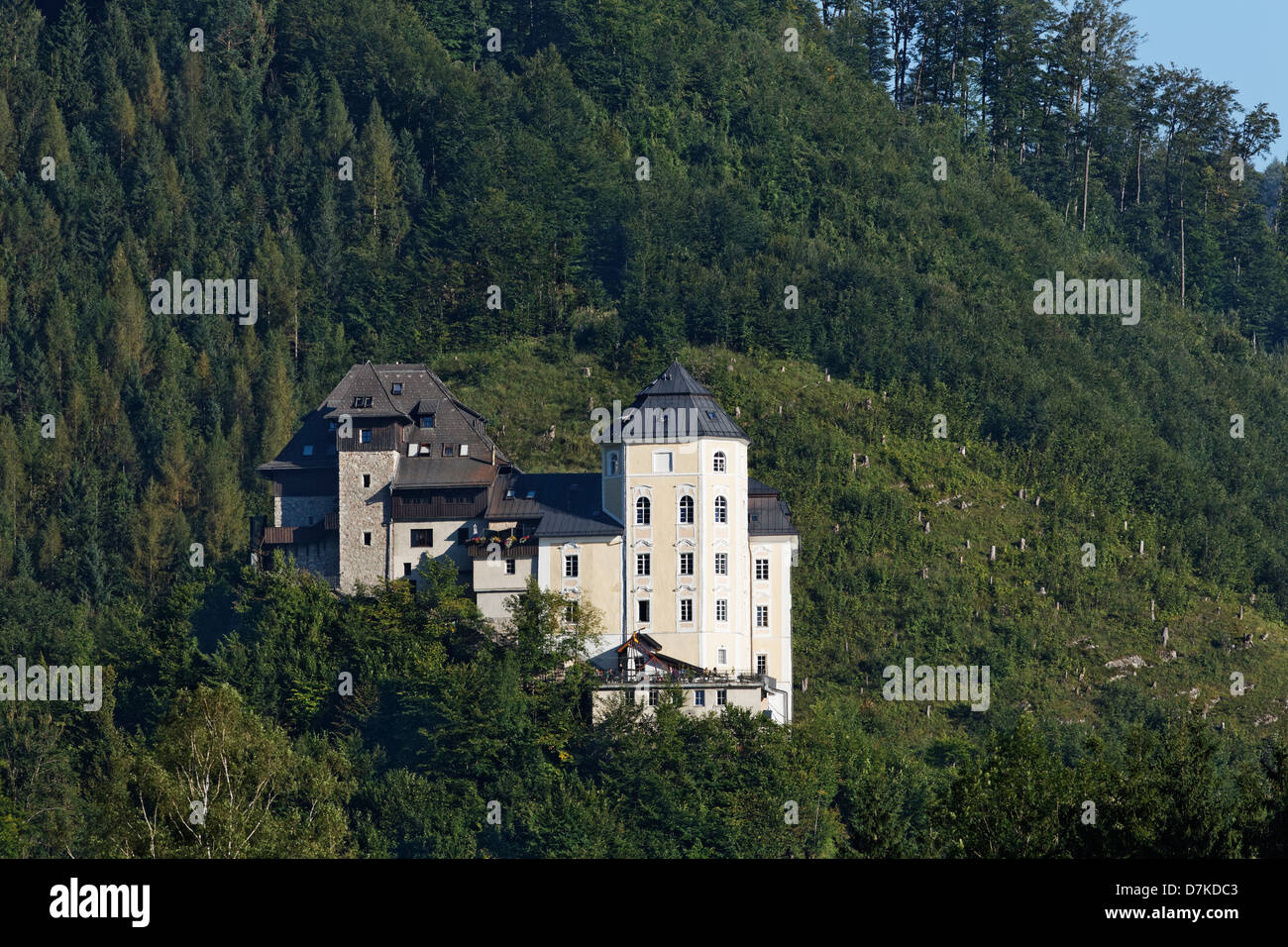 L'Autriche, Haute Autriche, vue de Klaus château Banque D'Images