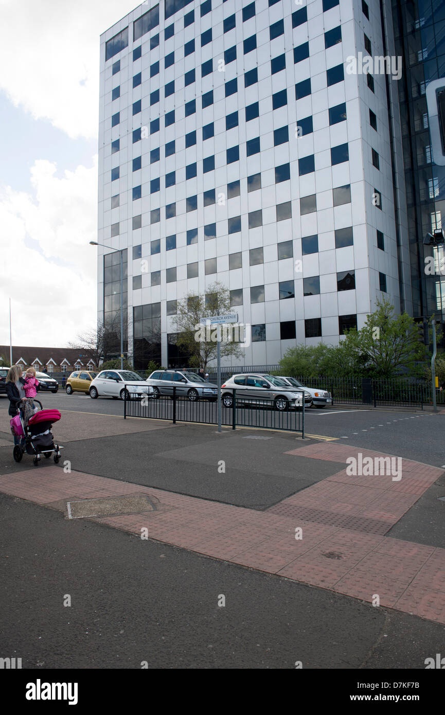 Southend on Sea, Essex, Royaume-Uni. Le 9 mai 2013. L'Essex House, un centre d'appel pour la Lloyds Banking Group. La Lloyds indiquent qu'il y a l'intention de fermer le centre d'appel avec la perte de plus de 570 postes. Crédit : La Farandole Stock Photo / Alamy Live News Banque D'Images