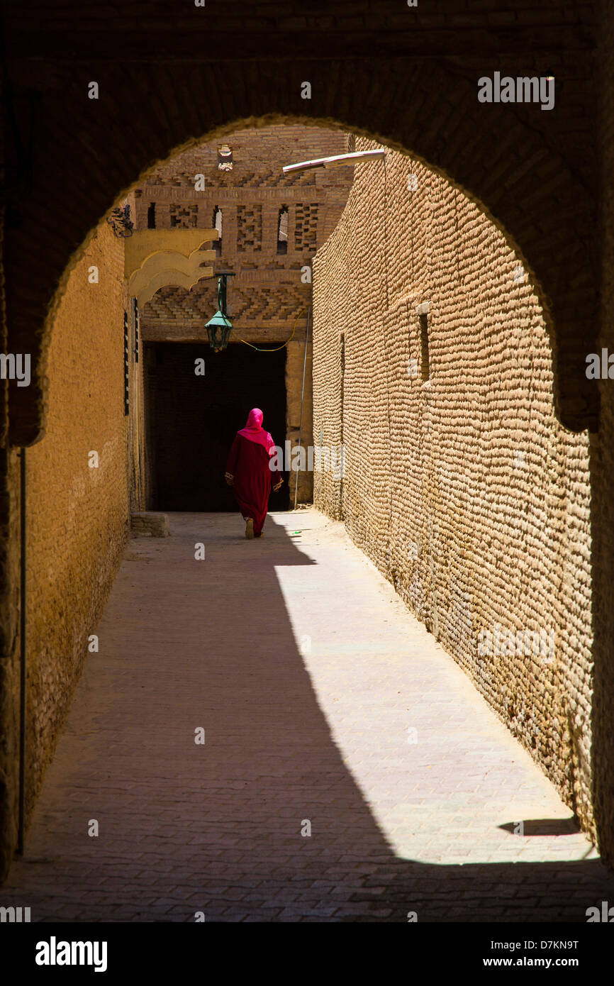 L'Ouled El Hadef Quart de Tozeur Tunisie Banque D'Images