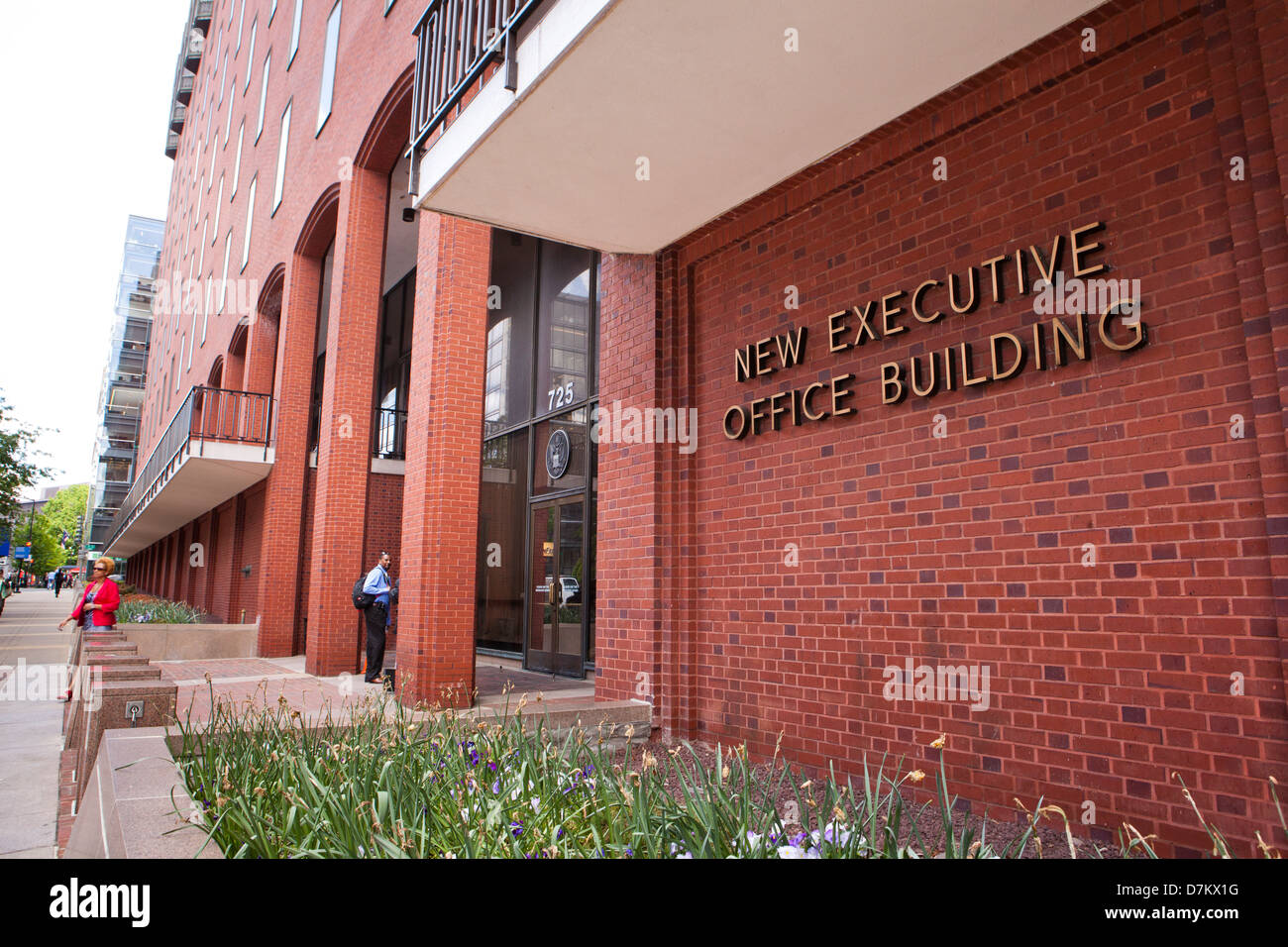 Nouveau bâtiment de bureaux exécutif - Washington, DC Banque D'Images