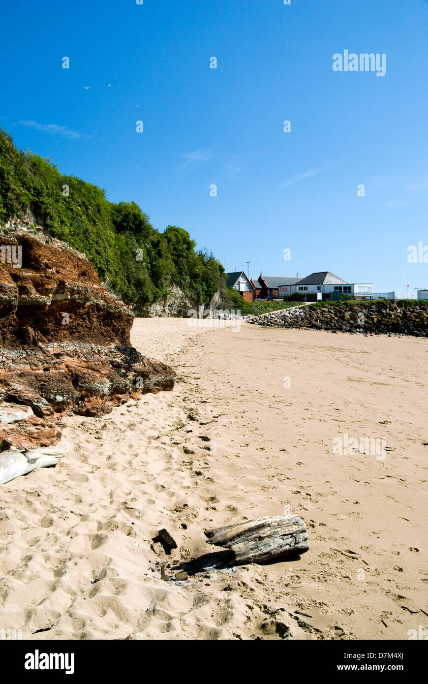 Jacksons Bay Beach, Barry Island, Vale of Glamorgan, Pays de Galles, Royaume-Uni. Banque D'Images