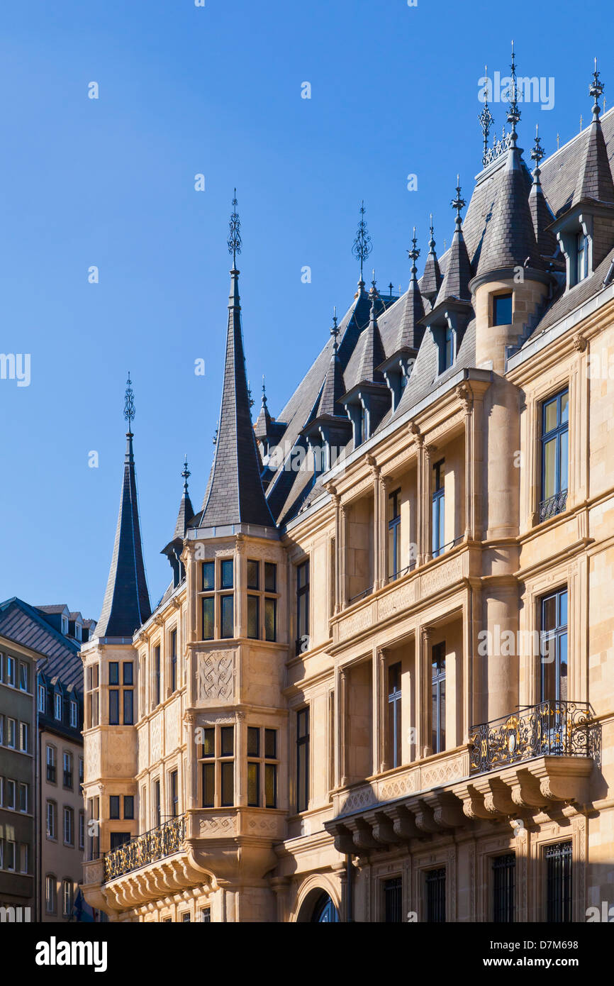 Le Luxembourg, vue de Palais grand-ducal Banque D'Images